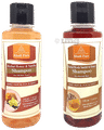 Khadi Pure Combo Pack of Herbal Honey & Vanilla Shampoo & Herbal Woody Sandal & Honey Shampoo (210ml Each) thumbnail
