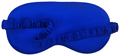 Jenna Sleeping Eye Mask for Insomnia, Meditation and Dark Circles Silk Plain Blue thumbnail