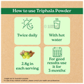 Organic India Triphala Powder | Eases Constipation & Supports Digestive Health thumbnail