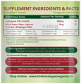 Vlado's Himalayan Organics Coenzyme Q 10 200mg+ with BioPepper Coenzyme Q 10 Supplement Vegetarian Capsule thumbnail