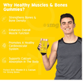 Nutriburst Healthy Muscles & Bones Gummies Lemon thumbnail