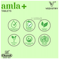 Vedistry Amla+ Tablets (60 Each) Buy 2 Get 1 Free thumbnail
