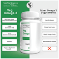 NutriWellments Veg Omega 3 HPMC Capsule (30 Each) thumbnail
