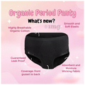 SochGreen Organic Brief Period Panty Black Small thumbnail