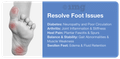 Leaf Ortho Diabetic and Flatfoot Slippers with Extra Cushion for Better Blood Flow Black 9 thumbnail