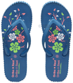Ortho + Rest Women's Cool Extra Soft and Comfortable Orthopedic Flip Flops for Home Daily Use Blue 9 thumbnail