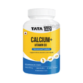 Calcium and Vitamin D3 Tablets with Zinc, Magnesium & Alfalfa | Citrate Malate Form | by Tata 1mg