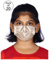 Vibe Chhota Bheem Kids 4 Ply Mask with Activated Carbon & Anti Microbial Copper Free Size thumbnail