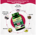 Vlado's Himalayan Organics Resveratrol Grape Seed Extract Vegetarian Capsule thumbnail
