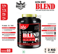 Muscle Fight Ultra whey Blend Powder Double Rich Chocolate thumbnail