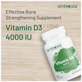 Ambrosial Essentials Vitamin D3 4000 IU Softgels thumbnail