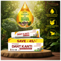 Patanjali Ayurveda Dant Kanti Natural Toothpaste | Tightens Gums & Fights Germs thumbnail