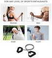 Healthtrek Single Toning Resistance Tube Grey 20 Lbs thumbnail