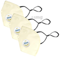 Usha Shriram N95 Anti-Pollution Hepa Face Mask for Adults (Pack of 3) thumbnail
