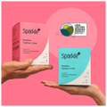 Sparkle Combo Pack of Bamboo Sanitary Pads Made with Natural Biodegradable Ingredients 2 Regular & 2 Overnight (7 Each) thumbnail