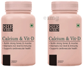 SheNeed Calcium & Vit-D Tablet (60 Each) thumbnail