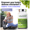 Health Veda Organics Zinc Citrate Capsule thumbnail