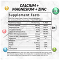 SWISSLIFE FOREVER Calcium+Magnesium+Zinc Veg Tablet (60 Each) thumbnail