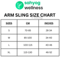 Sahyog Wellness Arm Sling Black Large thumbnail