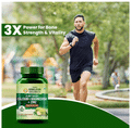 Vlado's Himalayan Organics Plant Based Calcium + Magnesium + Zinc with D3, K2, B12 Vegetarian Tablet thumbnail