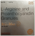 RG-Mac Sachet with L-Arginine & Proanthocyanidin Granules | Flavour Orange thumbnail