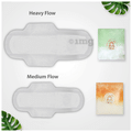 Mom & Teens Combo Packs of Ultra Thin Sanitary Pads XXL(14) and XL(6) with 10 Panty Liners ,20 Paper Disposal Pouch & 1 Utility Bag thumbnail