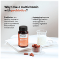 Healthkart Combo Pack of Multivitamin Probiotic Tablet & Fish Oil Capsule (90 Each) thumbnail