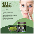 Heem & Herbs Neem-Tulsi Anti Acne Face Pack (100gm Each) thumbnail