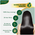Streax Insta Shampoo Hair Colour (15ml Each) 3 Dark Brown thumbnail