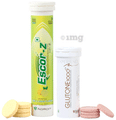 Glutone Glutone 1000 (15)& Escor-Z Lime & lemon Flavour(20) Effervescent Tablet thumbnail