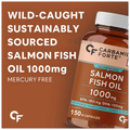 Carbamide Forte Salmon Fish Oil with 1000mg | Rich in Omega 3 | | Softgel Capsule for Heart, Joints, Bones & Skin Health thumbnail