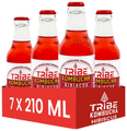 Tribe Kombucha Combo Pack of Naturally Sparkling Probiotic Drink (210 ml Each) Hibiscus & Lime thumbnail