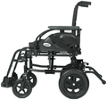 Forza Freedom 5000 Transit Attendant Driven, European Standard, Foot Operated Brake, Steel Lightweight Foldable Wheelchair thumbnail