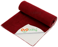 Oyo Baby Waterproof Rubber Sheet Large Maroon thumbnail