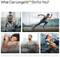 Decode Age LongeVit Vegetarian Tablet | Improve NAD+, Energy Level & Overall Stamina, Recovery from DNA Damage (30 Each) thumbnail