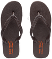 Ortho + Rest Unisex Hawaii Chappal Orthopedic Comfort, Bathroom Rubber Flip-Flops Brown 5 thumbnail