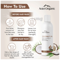 Aravi Organic Cold Pressed Virgin Coconut Oil for Healthy Hair and Skin thumbnail