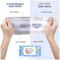 Silk Soft Baby Wipes (82 Each) with Lid thumbnail