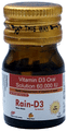 Rain D3 Vitamin D3 Oral Solution 60,000 IU Nano Shots (4x5ml Bottle Each) Orange thumbnail