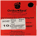 Ortho + Rest M10015 Cool Comfirt for Your Aching Feet Orthopedic Slippers for Men | Anti-Skid Flip Flops with Acupressure Massage Footbed | Extra Soft Black Size 10 thumbnail