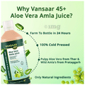 Vansaar 45+ Aloe Vera Amla Juice thumbnail