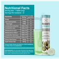 Wellbeing Nutrition Probiotic + Prebiotic Fibre with 18 Billion CFU | Effervescent Tablet for Gut Health | Flavour Green Apple & Mint thumbnail