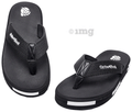 Ortho + Rest M10013 Men slippers with Cushioned Footbed | Soft Comfortable Stylish and Anti Skid Men's Flip-Flops & Slippers Daily Use Black Size 7 thumbnail