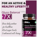 NutraMarck Gluco Balance 7X Capsules | Advanced Formula For Blood Sugar Support | Boost Metabolism thumbnail