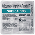 Shelcal 500 Calcium+Vitamin D3 Tablet thumbnail