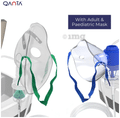 Qanta CORE Piston Compressor Nebulizer Machine with Complete Mask Kit for Adult & Child White thumbnail