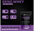 Denzour Nutrition Denz-Whey Pure Whey Isolate Powder Dark Chocolate thumbnail