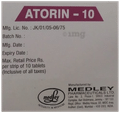 Atorin 10 Tablet thumbnail