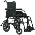 Forza Freedom 5000 Transit Attendant Driven, European Standard, Foot Operated Brake, Steel Lightweight Foldable Wheelchair thumbnail