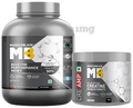 MuscleBlaze Combo Pack of Biozyme Performance Whey Protein Powder Chocolate Hazelnut (2kg) & Creatine Monohydrate Unflavoured (100gm) thumbnail